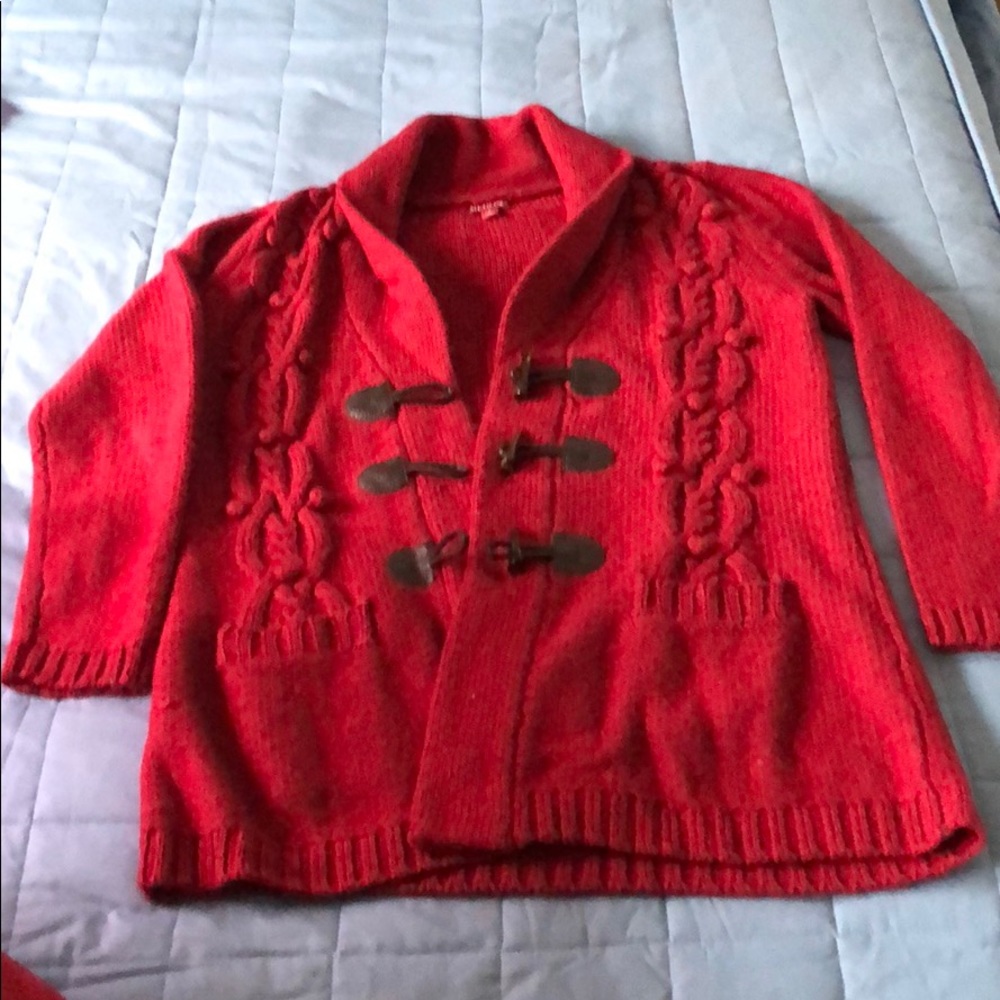 Red sweater